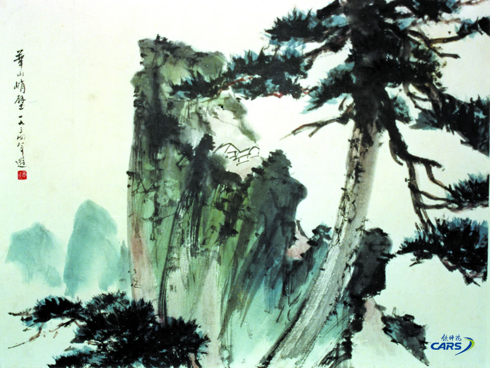 王羽儀-2-華山峭壁