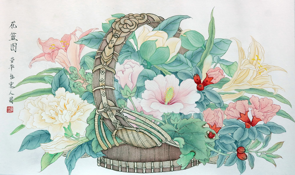 胡瑩華-1-花籃圖