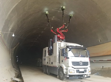 隧道襯砌檢查車