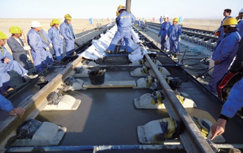 高抗裂雙塊式無砟軌道混凝土